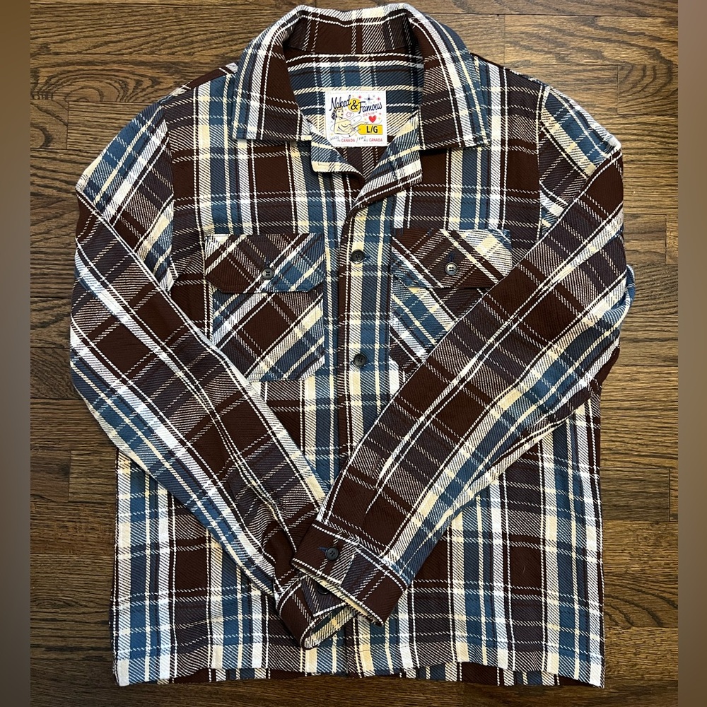 Naked & Famous Work Shirt Flannel